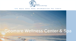 Desktop Screenshot of geomarewellnesscenter.com